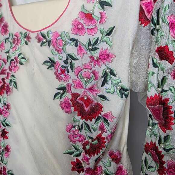 Shalwar Kameez Pakistani / Indian Suit (3pcs) New - Picture 5 of 5